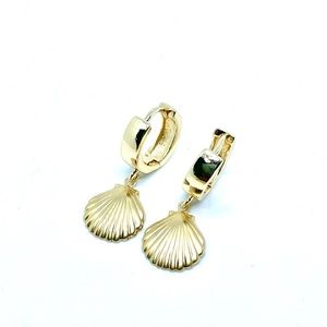14k Gold Filled Tarnish-Free Seashell Earrings